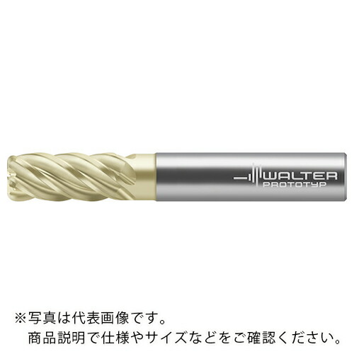 Prototyp ( ワルタージャパン ) 超硬肩削り 溝削りエンドミル ( MD377-12.0A5B050C-WK40TZ ) ワルタージャパン(株) 【メーカー取寄】 の商品写真