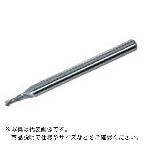 三菱K ( 三菱マテリアル ) 2枚刃CRNコーティング銅電極加工用 超硬ボールエンドミルミディアム刃長(M)1.5mm ( CRN2MBR0075S04 ) 三菱マテリアル(株) 【メーカー取寄】