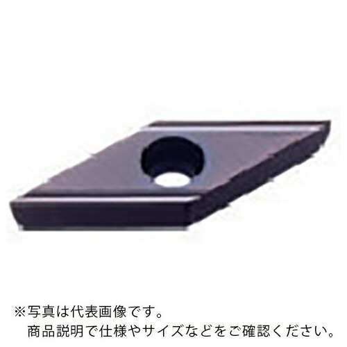 三菱 ( 三菱マテリアル ) 旋削スモールツール中切削用SNブレーカ付左勝手ワイパーインサート PVDコーティング VP15TF ( VBET1103V3LW-SN VP15TF ) 【10個セット】 三菱マテリアル(株) 【メーカー取寄】