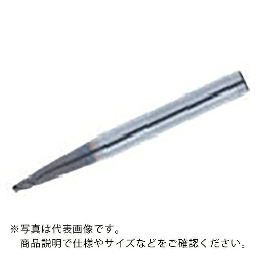三菱K ( 三菱マテリアル ) 4枚刃ミラクルテーバ刃 超硬ボールエンドミルショット刃長(S)1mm ( VC4STBR0050T0500N10 ) 三菱マテリアル(株) 【メーカー取寄】