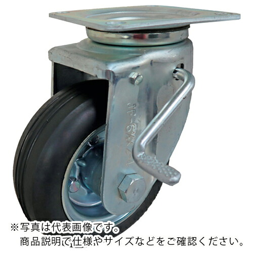 ヨドノ 空気入タイヤ自在車ストッパー付 ( HCJB61/2X2-4 ) (株)ヨドノ 【メーカー取寄】