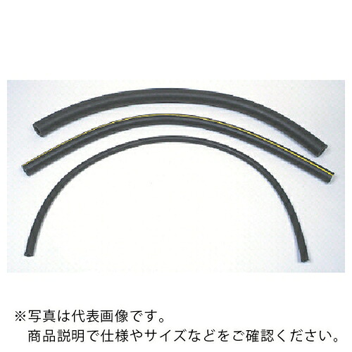 アルうしろ側 無意味さ天然ゴム配管 φ9×φ24 ( ID9XOD24 ) 【製造業者取寄】