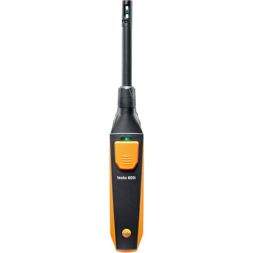 TESTO ( テストー ) 温湿度計 ｔｅｓｔｏ ６０５ｉ スマートプローブ 温度・湿度校正書類付 ( 0560 2605 55X1001X2001 )