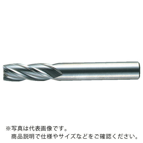 三菱K ( 三菱マテリアル ) 4枚刃KHAスーパー 超硬スクエアエンドミルミディアム刃長(M)17mm ( S4MDD1700 ) 三菱マテリアル(株)
