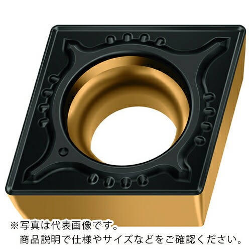 Walter ( ワルター ) 旋削加工用チップ 80°菱形ポジタイプ WPP30G ( CCMT09T308-MP6 WPP30G ) 【10個セット】 ワルタージャパン(株)