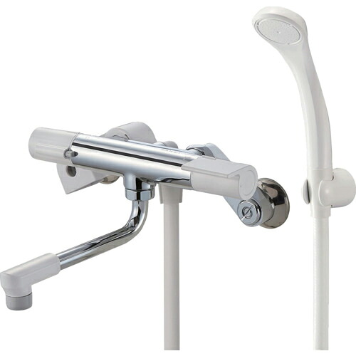 SANEI サーモシャワー混合栓 ホース1.6m 節水25%シャワー パイプ長さ170mm ( SK1811 )