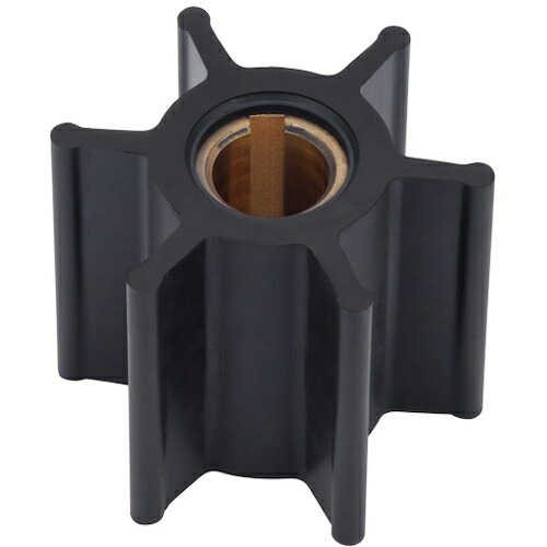 【SALE通貨価値】工進 ラバレックスポンプ用 インペラー 6枚鳥毛 ( MFL-65KR ) 【製造業者取寄】