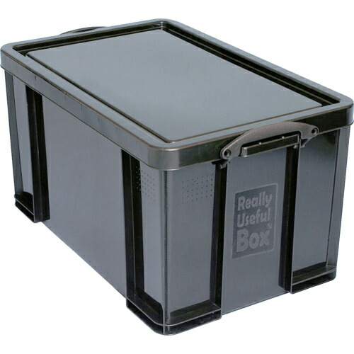 RUP コンテナ Really Useful Box 64L ブラック ( 64BLK )
