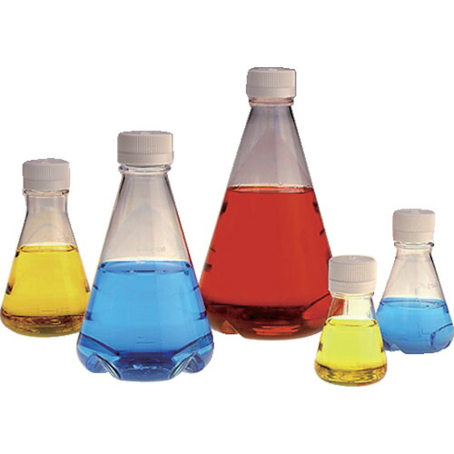 AS ( アズワン ) 無菌化三角瓶 4112-0125 (24個入) ( 1-8773-01 ) 【製造業者取寄】