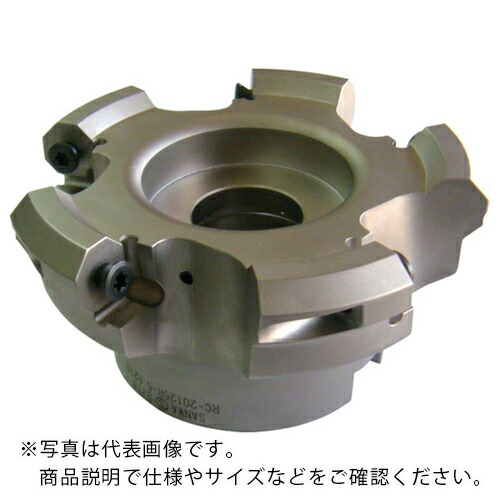 SANWA ( 三和製作所 ) ハイスチップ用丸コマミーリングカッター φ63 ( RC-12063RS-5 ) (株)三和製作所 【メーカー取寄】