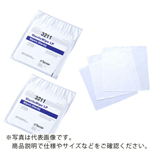 【SALE必要経費】AS ( アズワン ) 無菌化ワイパ TX3211 (100枚入) ( 1-7695-03 ) 【製造業者取寄】