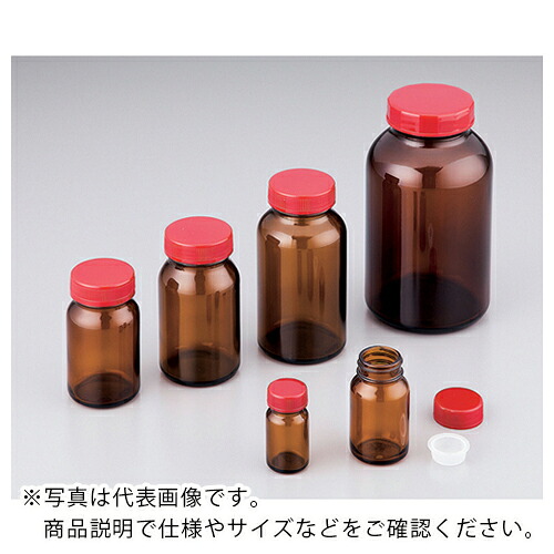 AS ( アズワン ) 規格瓶SCCNo.50K 茶 (24本入) ( 2-4998-11 ) アズワン(株) 【メーカー取寄】