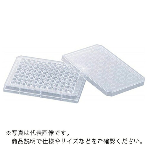 AS ( アズワン ) ビオラモ96ウェルプレート大型はしけ蓋付き添い人無菌化 ( 1-1601-06 ) 【製造業者取寄】