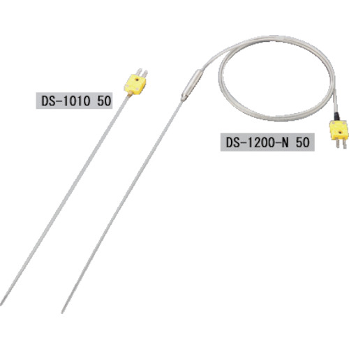 AS ( アズワン ) 極細K熱電対DS-1010 50 ( 2-4964-01 ) アズワン(株) 【メーカー取寄】