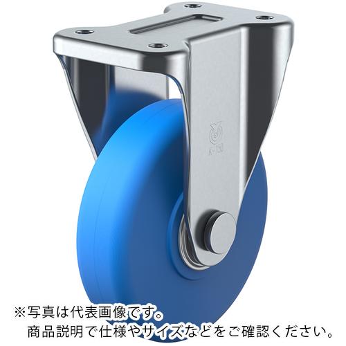 ユーエイ プレート式 固定 キャスター モノマーキャストナイロン 車輪径130mm Jタイプ K型 取付寸法100×56 ( MCBK-130 )