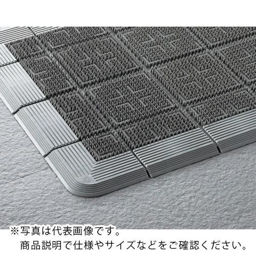 コンドル ( 山崎産業 ) エバック 屋外用マット クロスハードマット #12 900mm×1200mm グレー ( F-112-12 GY ) 【メーカー取寄】