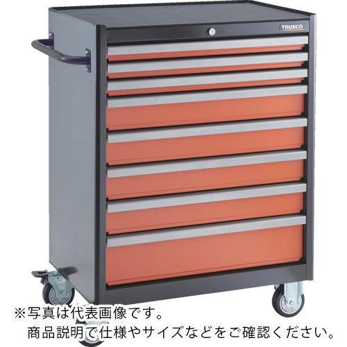 TRUSCO ( トラスコ中山 ) 巻き押し入れ 抽き出し8段 50X3 100X4 150X1 中仕切り板付 ( TFRC-341S )