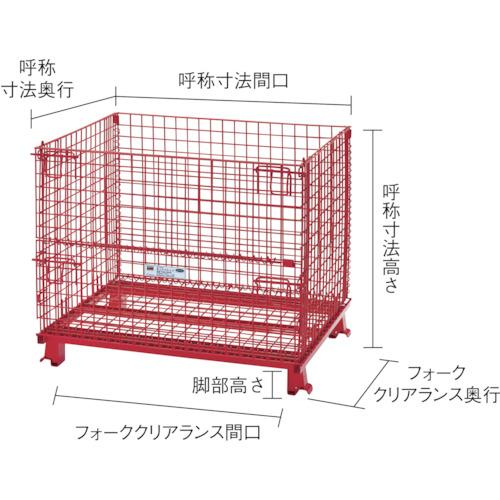 TRUSCO ( トラスコ中山 ) サイバー空間調色板 間口1000X奥ふかさ800X高さ850 粉体塗り付ける 赤 ( T0810R )