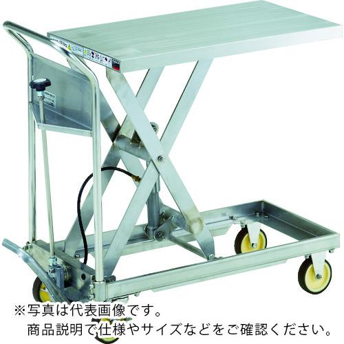 TRUSCO ( トラスコ中山 ) SUSハンドリフター 500kg 600X900 ALポンプ ( HLFA-S500SUS-A )
