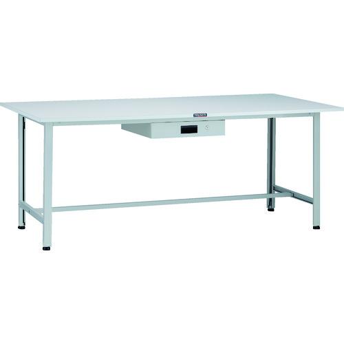 TRUSCO ( トラスコ中山 ) 軽掛け目御役目台(200kg)AO型 1800X900XH740 薄型1段引出付 白いこと色 ( AO-1890UDK1 )