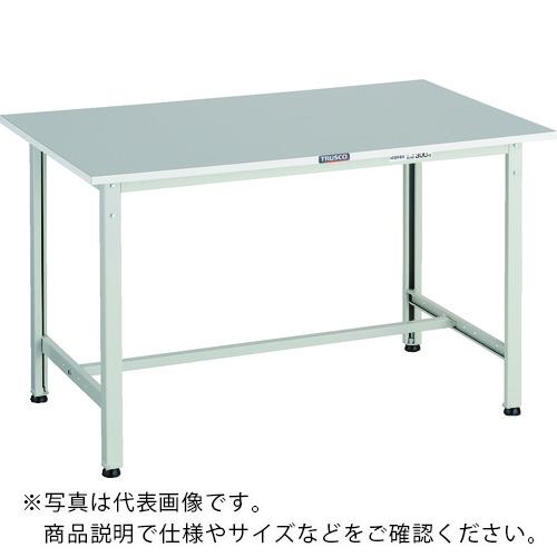 TRUSCO ( トラスコ中山 ) 軽掛け目やり方台(300kg)RAE2型 RoHS2対応天板 1200X600XH740 白いこと色 ( RAE2-1260 W )