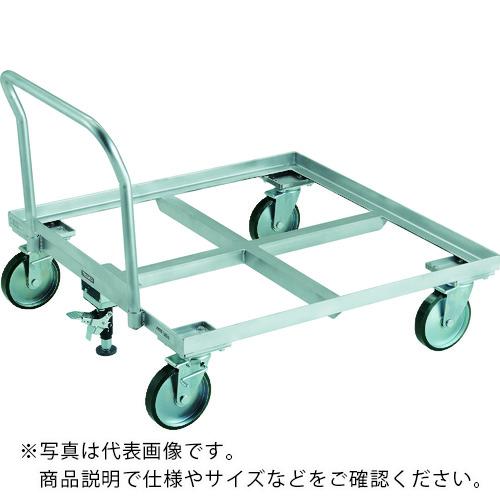 TRUSCO ( トラスコ中山 ) パレット台車 1トン用 1100x1100 ハンドル付 ストッパー付 ( PLK-10-1111HS )|配管材料プロ トキワ