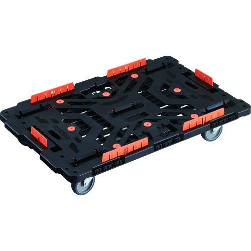 TRUSCO ( トラスコ中山 ) 繋ぎ合わせる式脂製平台車 ビートル 900X600 自在5輪 コボレ打ちきり仕掛ける付 ( BT900KJ5-E100 )