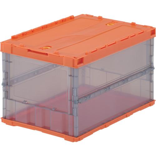 楽天市場】TRUSCO オリコン 薄型折りたたみコンテナ スケルコン 50L