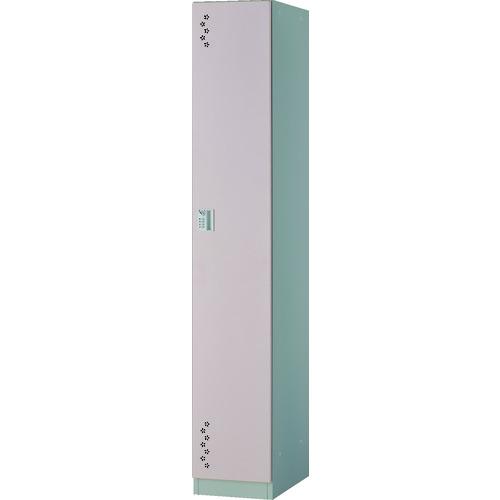 【SALE価格】TRUSCO ( トラスコ中山 ) 女性用1人用ロッカー ペールピンク ( LWL-1P )