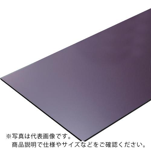 TRUSCO ( トラスコ中山 ) ポリカーボネート平板1000mm 2000mm 厚み2mm ブラウンスモーク ( PCB2-100200-BR )