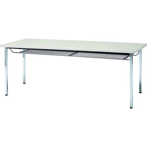 【SALE必要経費】TRUSCO ( トラスコ中山 ) 話し合い用時刻表 1500X600XH700 下棚付 丸脚 白いこと ( TDST1560-W )