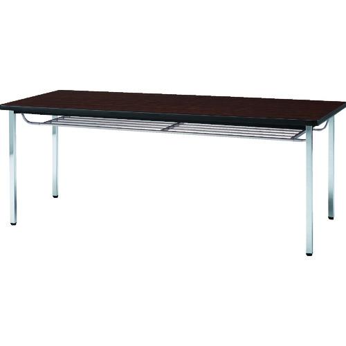 【SALE必要経費】TRUSCO ( トラスコ中山 ) 話し合い用時刻表 1500X600XH700 下棚付 丸脚 サクラ色 ( TDST1560-RO )