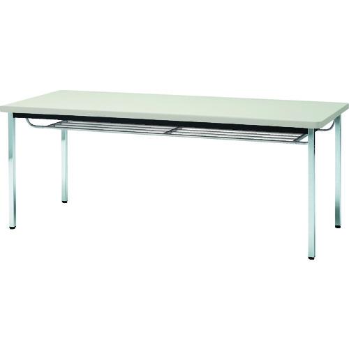TRUSCO ( トラスコ中山 ) 会議用テーブル 1800X750XH700 下棚付 丸脚 ニューグレー ( TDST1875-NG ) 28,653円