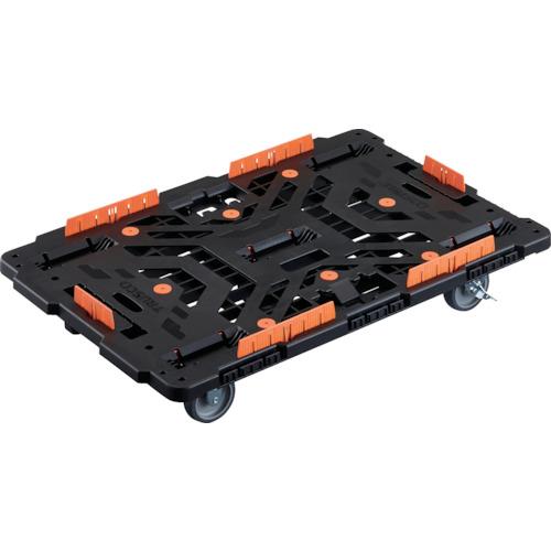 TRUSCO ( トラスコ中山 ) 繋ぎ合わせる式脂製平台車 ビートル 900X600 自在3輪 内2輪ストッパー付 コボレ打ちきり仕掛ける付 ( BT900KJ3S2-E100 )