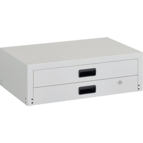 TRUSCO ( トラスコ中山 ) ツールワゴン ラビットワゴン用2段引出 700X450 ホワイト ( RBW-75X W )