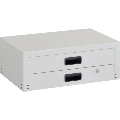 TRUSCO ( トラスコ中山 ) ツールワゴン ラビットワゴン用2段引出 600X400 ホワイト ( RBW-64X W )