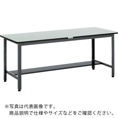 TRUSCO ( トラスコ中山 ) 中荷重作業台(500kg)AEW型 1200X600XH740 基本タイプ ダークグレー色 ( AEWR-1260 (ﾘﾉﾘｭｰﾑﾊﾞﾘﾃﾝﾊﾞﾝ) )