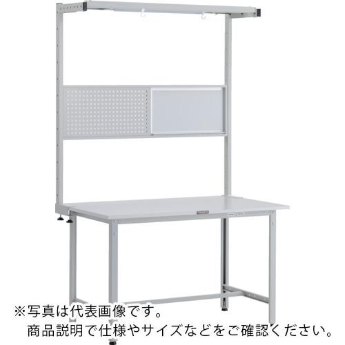 TRUSCO ( トラスコ中山 ) 軽荷重作業台(300kg)AE型 1200X600XH1948(全高) ツールハンガーフルセット付 ホワイト色 ( RAE-1260THFS W )|配管材料プロ トキワ