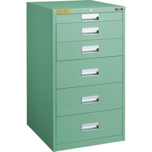 TRUSCO ( トラスコ中山 ) LVE型キャビネット 500×550×H880 引出6段 ( LVE-884 )|配管材料プロ トキワ