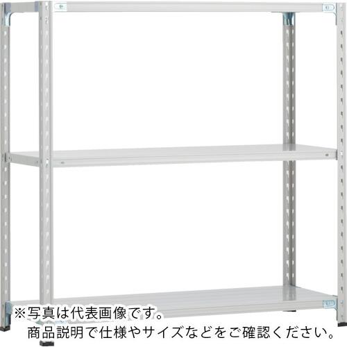 TRUSCO ( トラスコ中山 ) CB型セミボルトレス軽中量棚 1200X300XH1200 3段 WG色 ( CB-4433-WG )