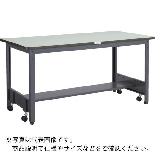 TRUSCO ( トラスコ中山 ) 中荷重作業台(500kg)CFW型 1800X900XH740 基本タイプ ダークグレー色 ( CFWR-1890 (1800X900X740) )