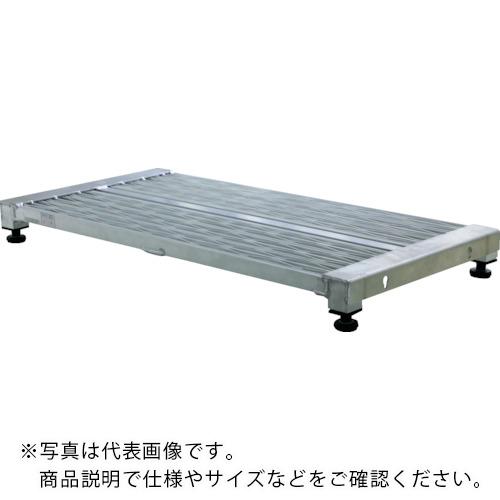 TRUSCO ( トラスコ中山 ) 低床式アルミ製ステップ グレーチング仕様 600X450XH90~120 ( TFSG-0645AL ) 32,651円