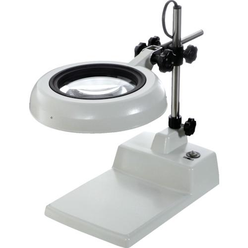TRUSCO ( トラスコ中山 ) 【在庫限り】LED照明拡大鏡 3倍 テーブルスタンド型 ( LPSTX3 )