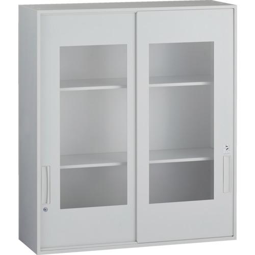 TRUSCO ( トラスコ中山 ) FS型工場用保管庫 アクリル戸引違い 上置き用 W900XD310XH1030mm 棚板2枚付 ( FSG-10A )