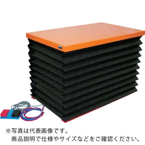 TRUSCO ( トラスコ中山 ) テーブルリフト 1000kg 電動Bねじ式 100V 750X1200mm 蛇腹付 ( HDL-L100712VJ-12 )