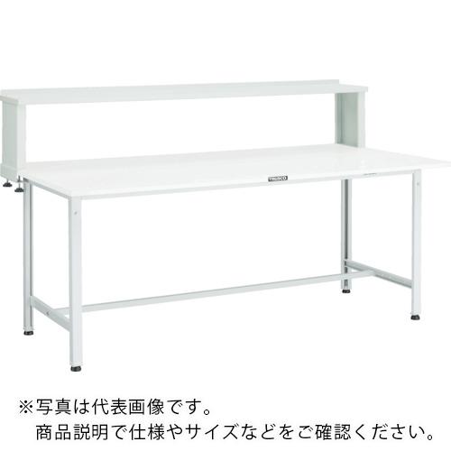 【SALE価格】TRUSCO ( トラスコ中山 ) 軽荷重作業台(300kg)AE型 900X600XH1044(全高) 上棚付 グリーン色 ( AE-0960YURB )|配管材料プロ トキワ