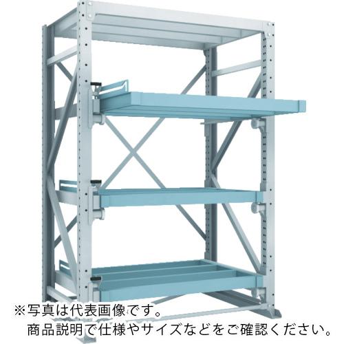 【SALE価格】TRUSCO ( トラスコ中山 ) スライダーラック スライド3段 スチール板無し 連結 ( NSHS-21-3R (ｽﾄﾛｰｸ500MM) ) 105,885円