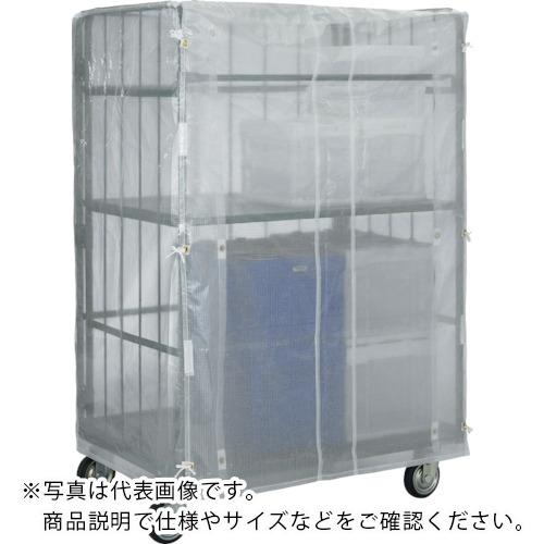 TRUSCO ( トラスコ中山 ) カゴ車用オプション ハイテナー用カバー 1100×800×1700用 半透明 紐付 ( THTC-5IT (イトイリトウメイ) )|配管材料プロ トキワ