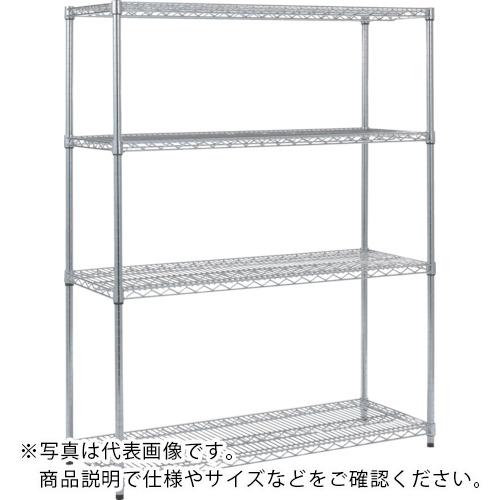 TRUSCO ( トラスコ中山 ) ステンレス製メッシュラック H1533XW905XD609 4段 ( TSM-5364 )｜配管材料プロ トキワ