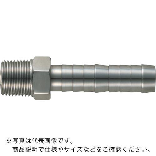 TOYOX ( トヨックス ) 工場設備配管・各種機械組込用フッ素ホース トヨフッソホース専用継手 適合ホース内径32ミリ 継手規格R1-1/4 ( FJN-32-R1-1/4 )
